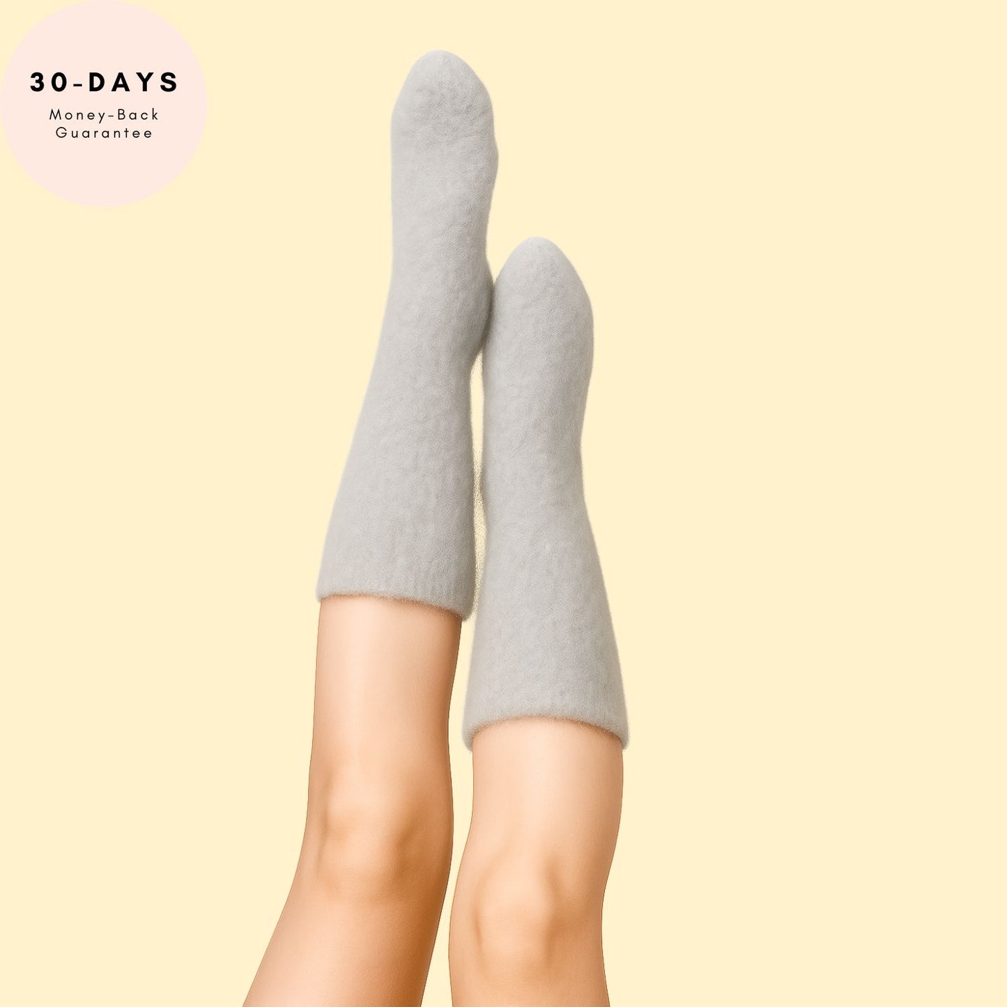 Lounge Luxe – Mid-Calf Fuzzy Socks